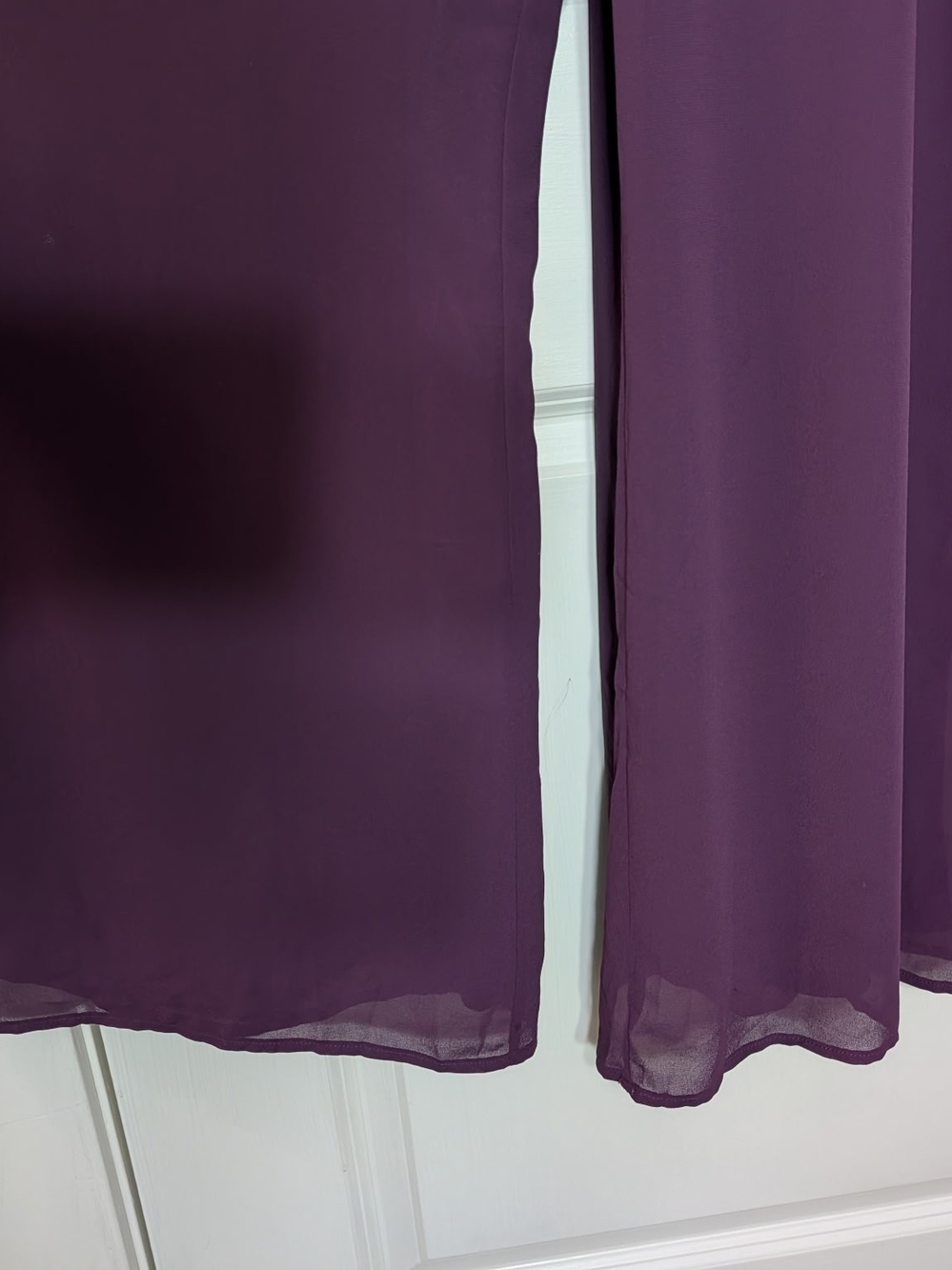 Lulu's Plum Halter Wide-Leg Jumpsuit - Picture 5 of 8